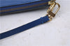 Authentic Louis Vuitton Epi Pochette Accessoires Pouch Blue M52945 LV 5879C