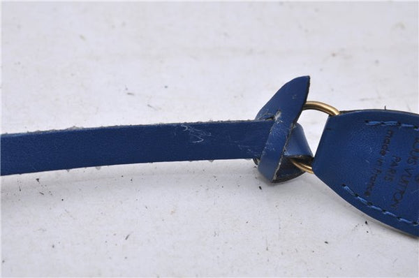 Authentic Louis Vuitton Epi Pochette Accessoires Pouch Blue M52945 LV 5879C