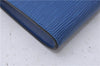 Authentic Louis Vuitton Epi Pochette Accessoires Pouch Blue M52945 LV 5879C