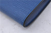 Authentic Louis Vuitton Epi Pochette Accessoires Pouch Blue M52945 LV 5879C