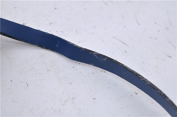 Authentic Louis Vuitton Epi Pochette Accessoires Pouch Blue M52945 LV 5879C