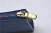 Authentic Louis Vuitton Epi Pochette Accessoires Pouch Blue M52945 LV 5879C