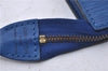 Authentic Louis Vuitton Epi Pochette Accessoires Pouch Blue M52945 LV 5879C