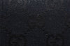 Authentic GUCCI Shoulder Hand Bag Purse GG Canvas Enamel 0014158 Black 5880I