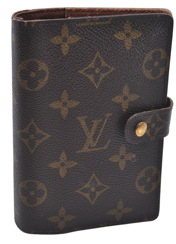 Authentic Louis Vuitton Monogram Agenda PM Day Planner Cover R20005 LV 5881D