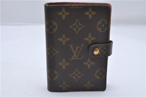 Authentic Louis Vuitton Monogram Agenda PM Day Planner Cover R20005 LV 5881D