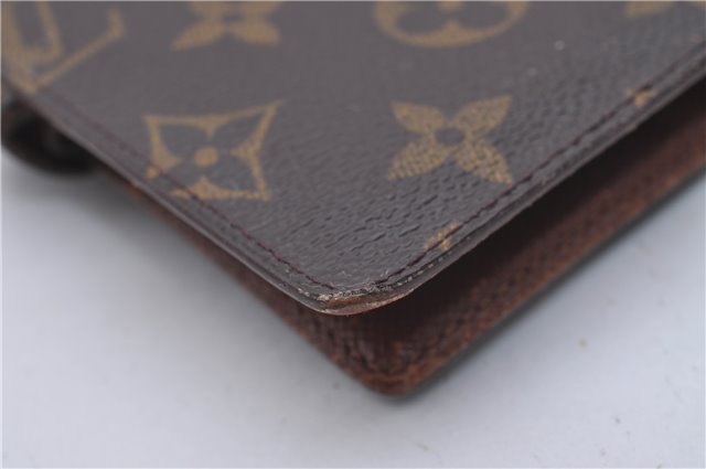 Authentic Louis Vuitton Monogram Agenda PM Day Planner Cover R20005 LV 5881D