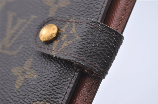 Authentic Louis Vuitton Monogram Agenda PM Day Planner Cover R20005 LV 5881D