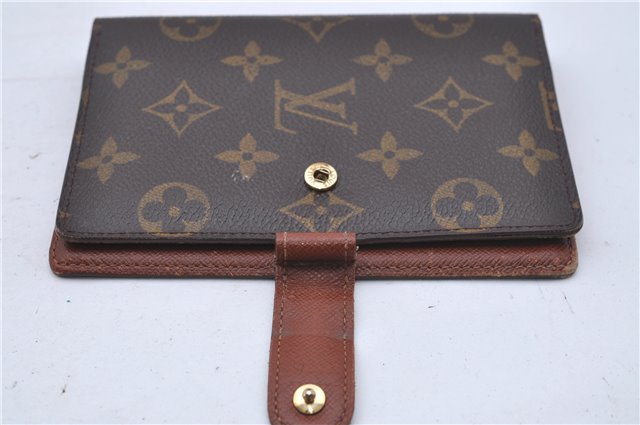 Authentic Louis Vuitton Monogram Agenda PM Day Planner Cover R20005 LV 5881D