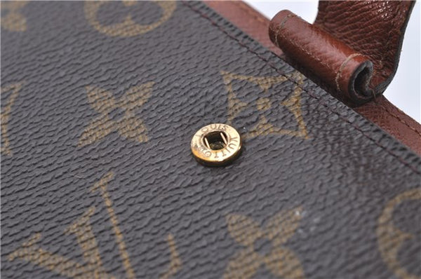 Authentic Louis Vuitton Monogram Agenda PM Day Planner Cover R20005 LV 5881D