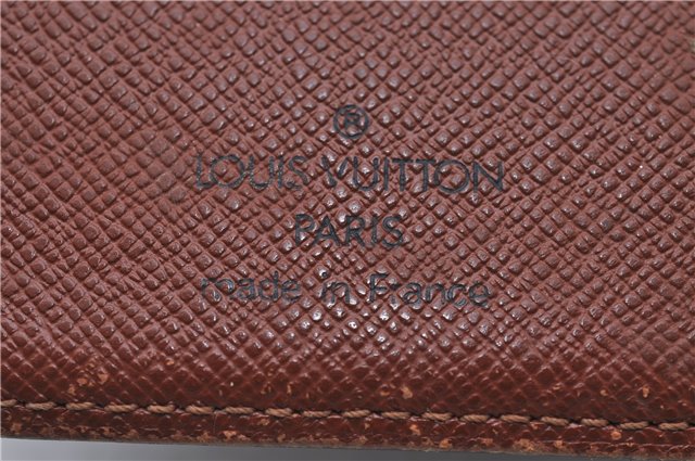 Authentic Louis Vuitton Monogram Agenda PM Day Planner Cover R20005 LV 5881D