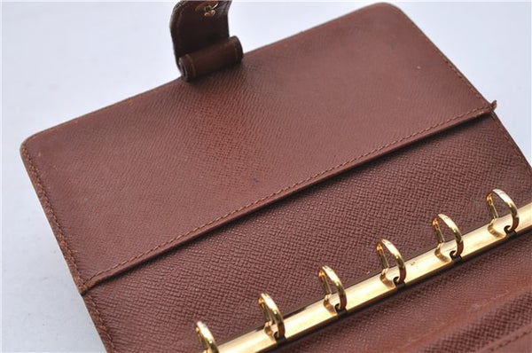 Authentic Louis Vuitton Monogram Agenda PM Day Planner Cover R20005 LV 5881D