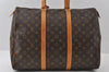 Auth Louis Vuitton Monogram Flanerie 45 Shoulder Boston Bag M51115 LV Junk 5881I