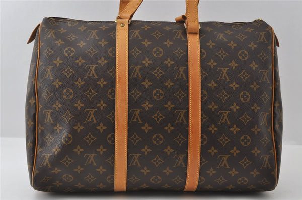Auth Louis Vuitton Monogram Flanerie 45 Shoulder Boston Bag M51115 LV Junk 5881I