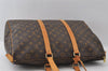 Auth Louis Vuitton Monogram Flanerie 45 Shoulder Boston Bag M51115 LV Junk 5881I