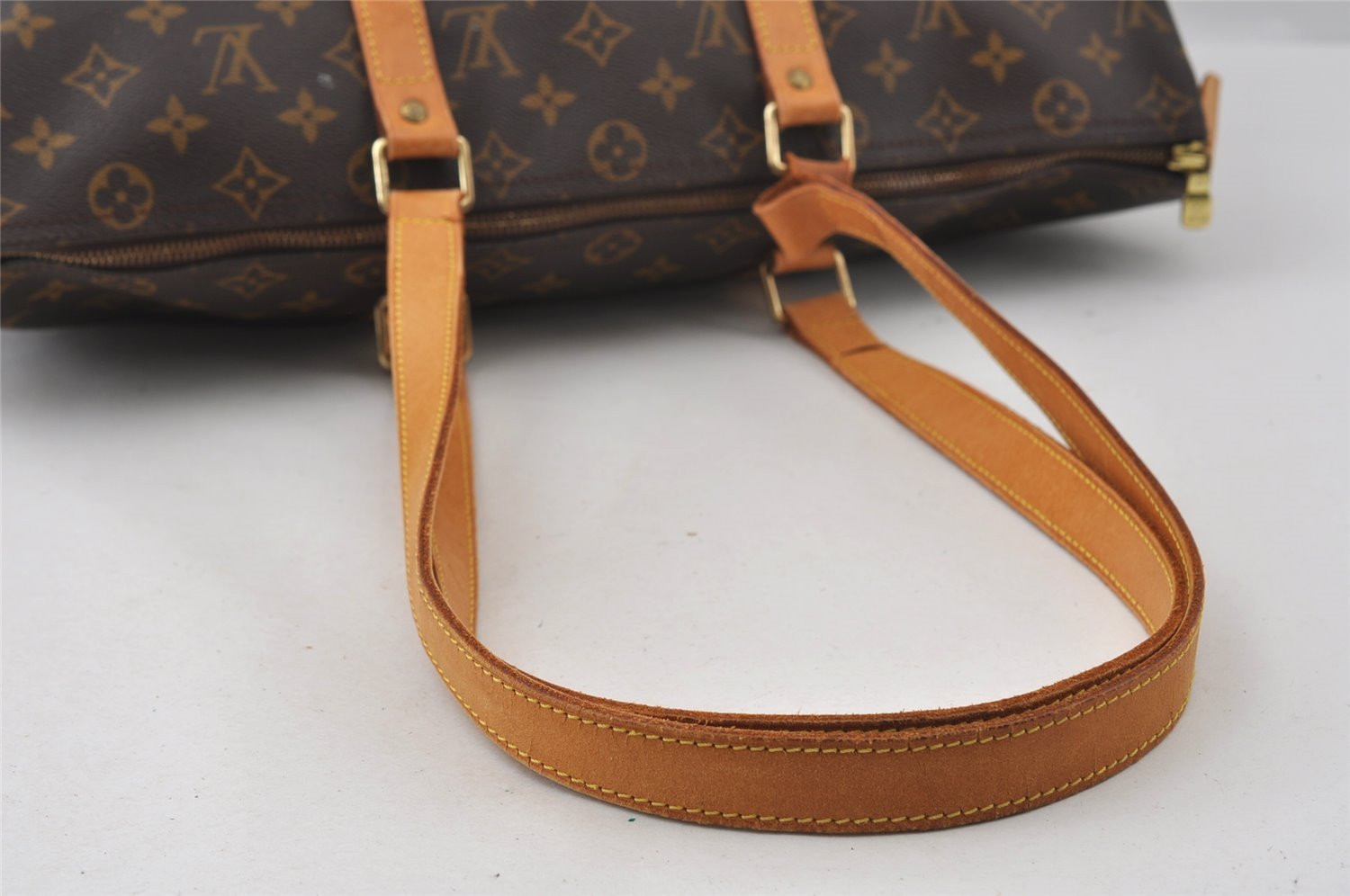 Auth Louis Vuitton Monogram Flanerie 45 Shoulder Boston Bag M51115 LV Junk 5881I