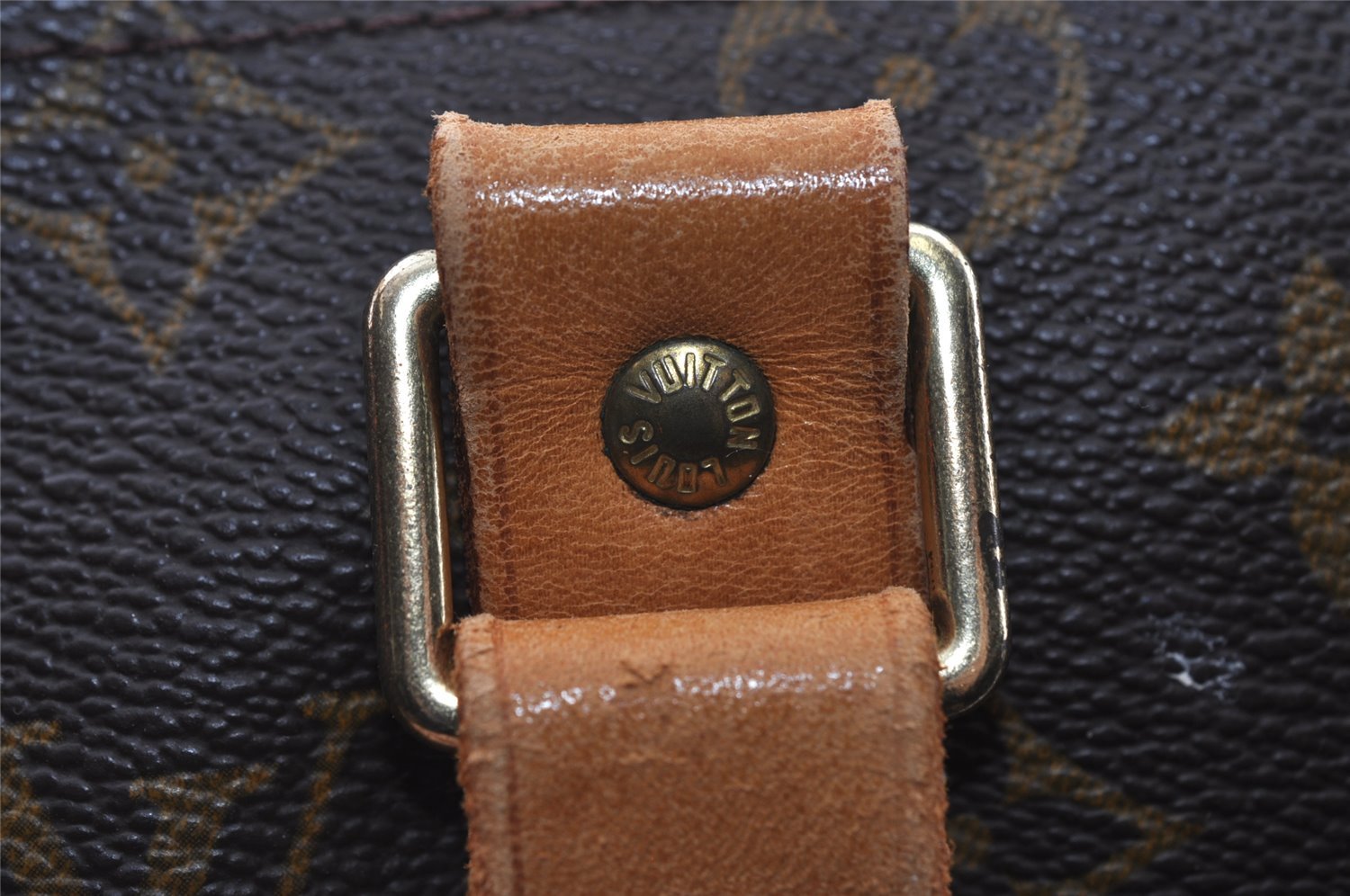 Auth Louis Vuitton Monogram Flanerie 45 Shoulder Boston Bag M51115 LV Junk 5881I