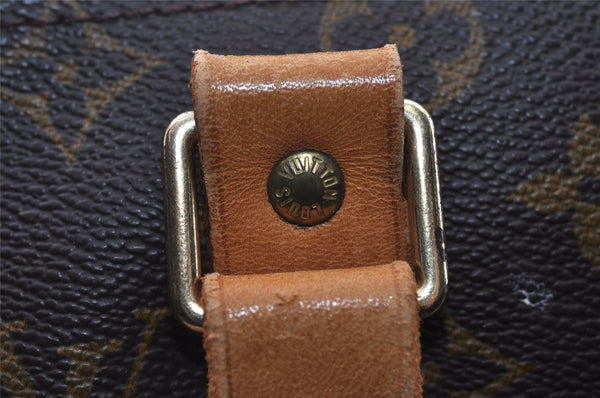 Auth Louis Vuitton Monogram Flanerie 45 Shoulder Boston Bag M51115 LV Junk 5881I