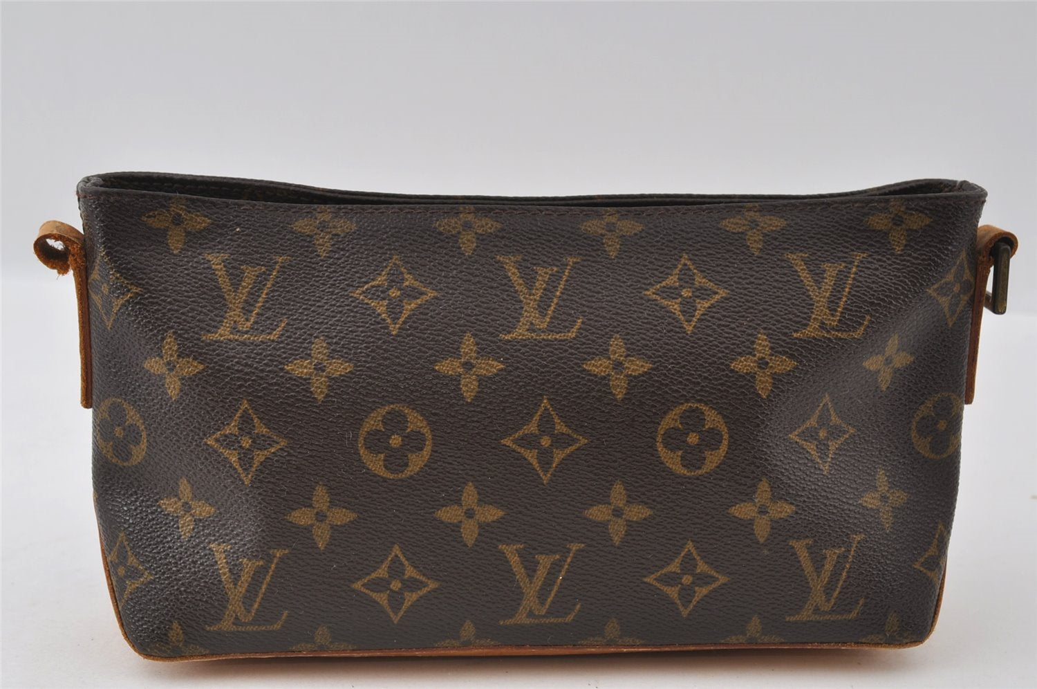 Authentic Louis Vuitton Monogram Trotteur Shoulder Cross Bag M51240 Junk 5882I
