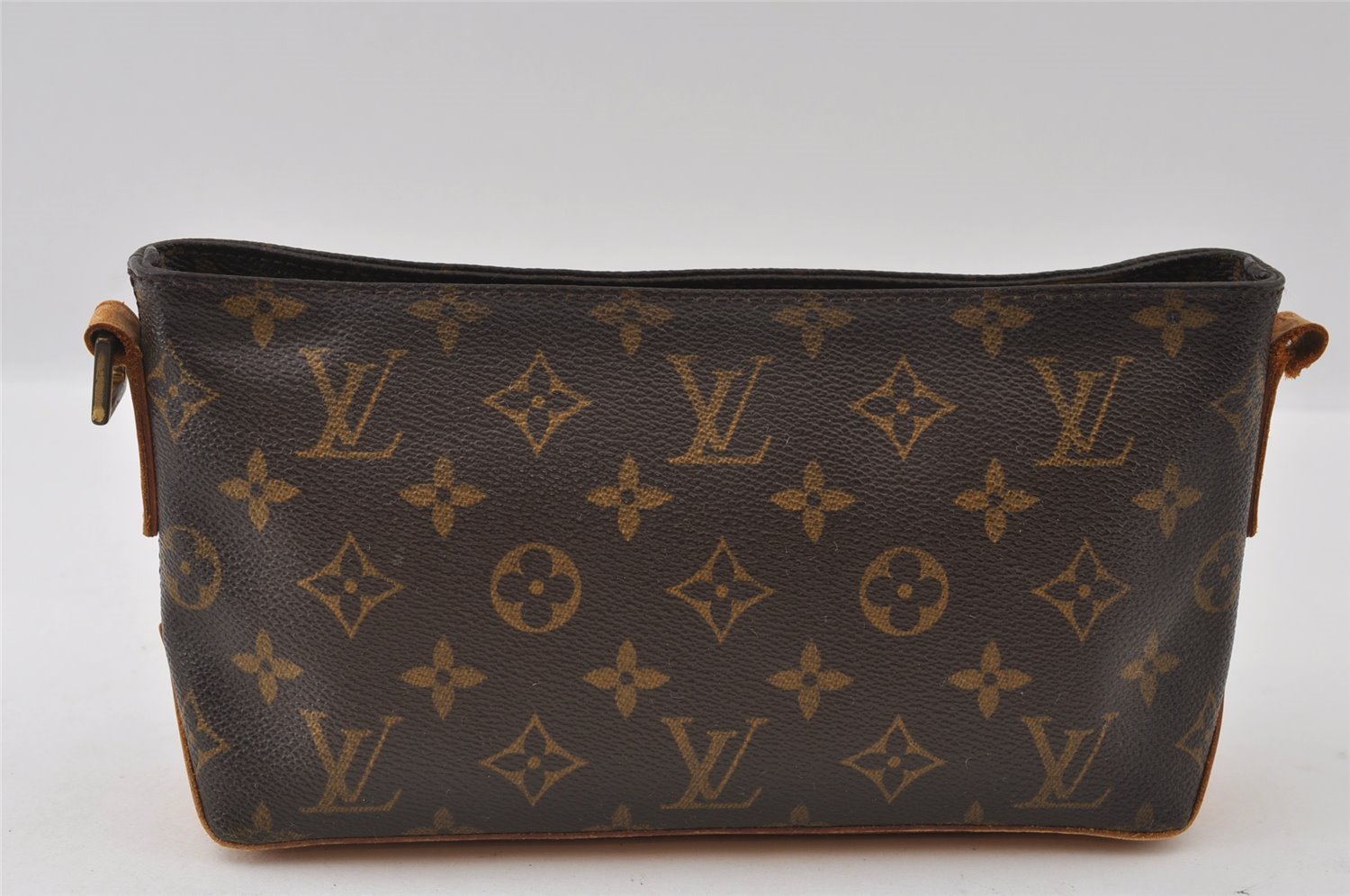 Authentic Louis Vuitton Monogram Trotteur Shoulder Cross Bag M51240 Junk 5882I