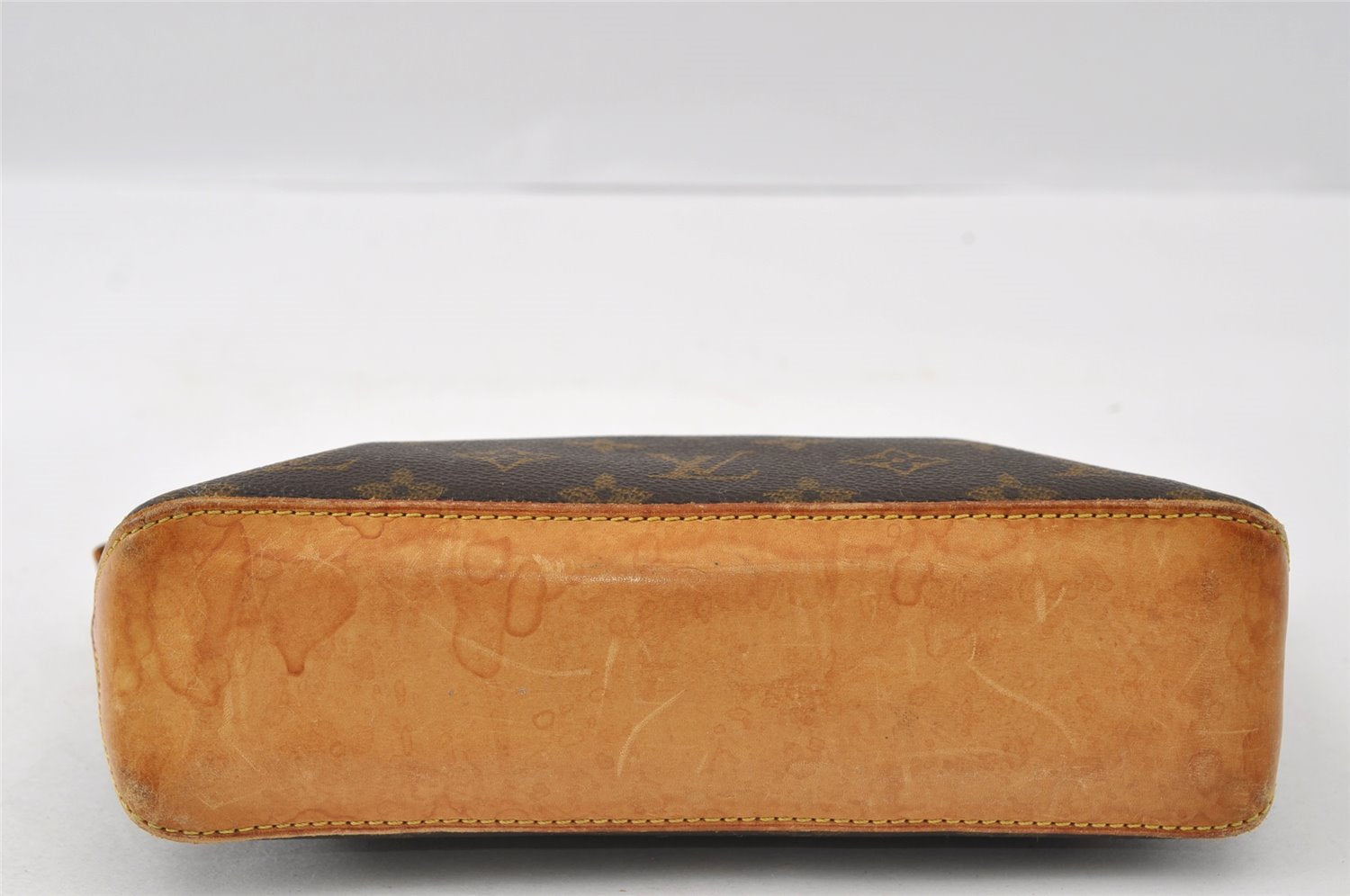 Authentic Louis Vuitton Monogram Trotteur Shoulder Cross Bag M51240 Junk 5882I