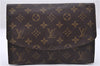 Authentic Louis Vuitton Monogram Pochette Rabat Clutch Bag Old Model LV 5884E