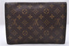 Authentic Louis Vuitton Monogram Pochette Rabat Clutch Bag Old Model LV 5884E