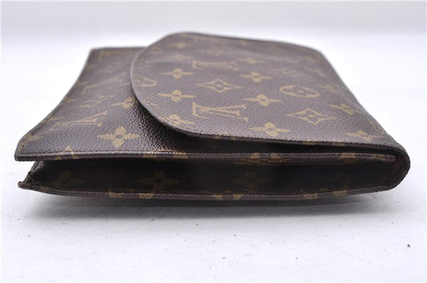 Authentic Louis Vuitton Monogram Pochette Rabat Clutch Bag Old Model LV 5884E