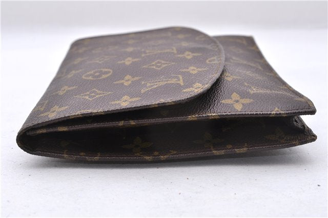 Authentic Louis Vuitton Monogram Pochette Rabat Clutch Bag Old Model LV 5884E