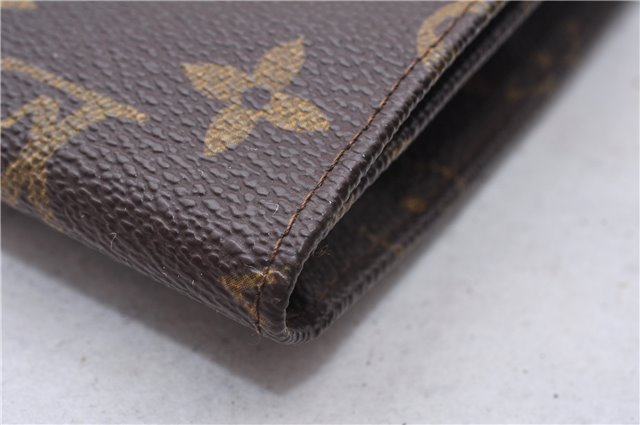 Authentic Louis Vuitton Monogram Pochette Rabat Clutch Bag Old Model LV 5884E