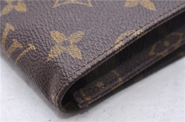 Authentic Louis Vuitton Monogram Pochette Rabat Clutch Bag Old Model LV 5884E