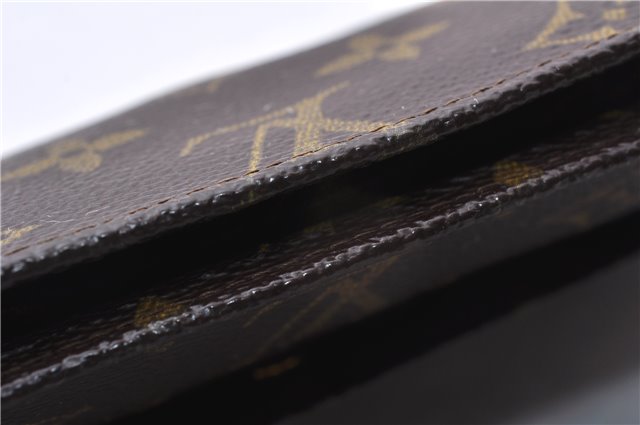 Authentic Louis Vuitton Monogram Pochette Rabat Clutch Bag Old Model LV 5884E