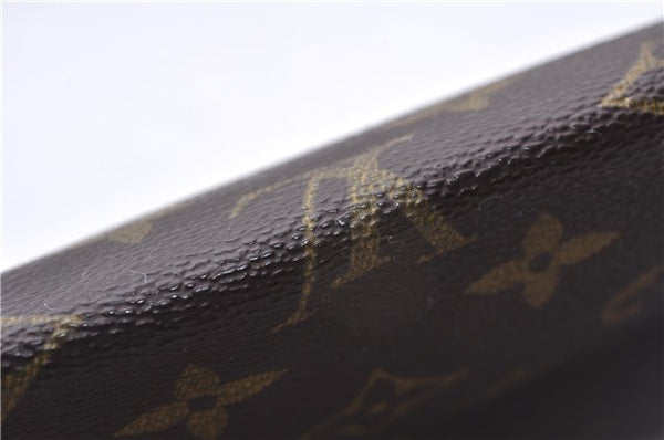 Authentic Louis Vuitton Monogram Pochette Rabat Clutch Bag Old Model LV 5884E