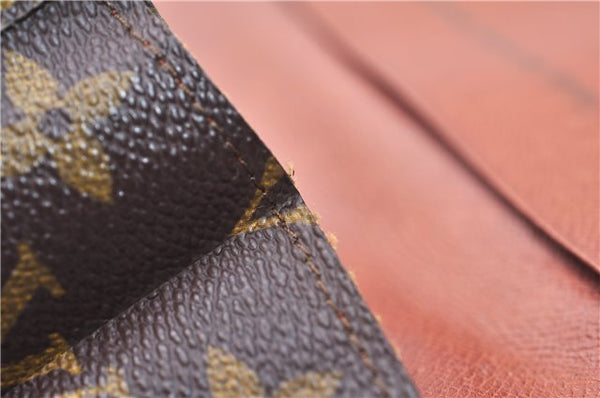 Authentic Louis Vuitton Monogram Pochette Rabat Clutch Bag Old Model LV 5884E