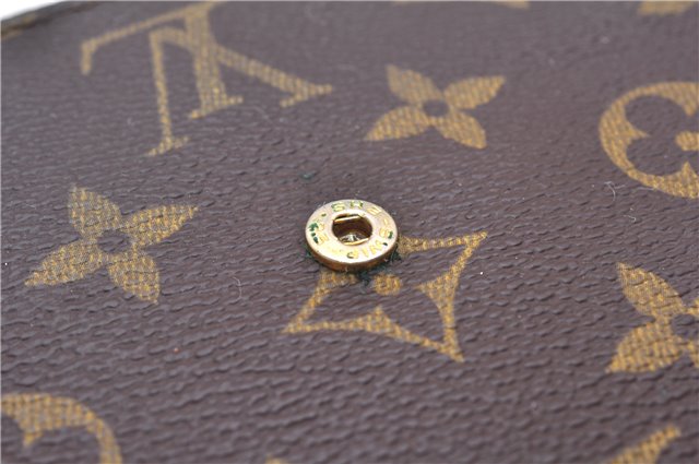 Authentic Louis Vuitton Monogram Pochette Rabat Clutch Bag Old Model LV 5884E