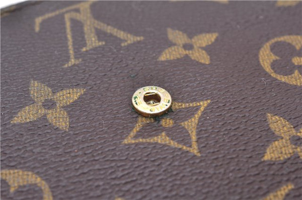 Authentic Louis Vuitton Monogram Pochette Rabat Clutch Bag Old Model LV 5884E