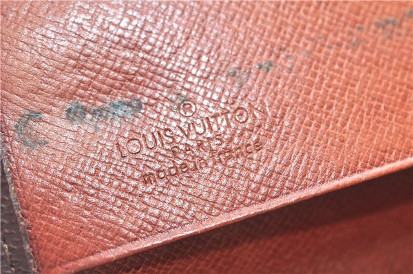 Authentic Louis Vuitton Monogram Pochette Rabat Clutch Bag Old Model LV 5884E