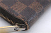 Authentic Louis Vuitton Damier Zippy Wallet Long Purse N60015 LV 5885D