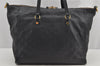Auth Louis Vuitton Monogram Empreinte Lumineuse PM Tote Bag Navy M93410 LV 5886I