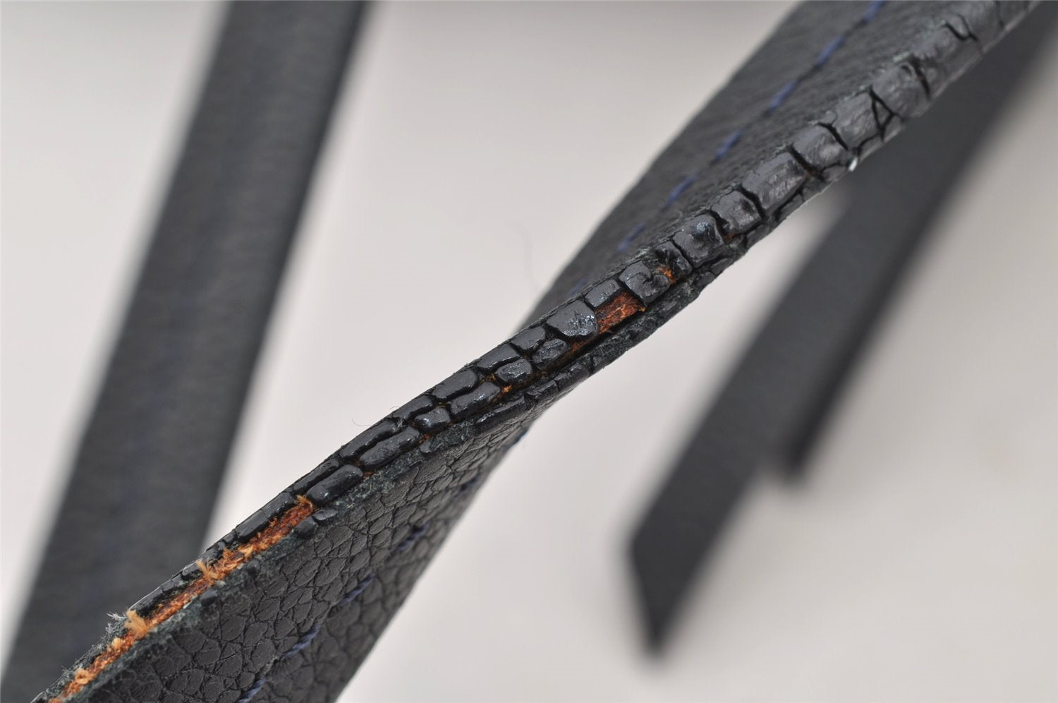 Auth Louis Vuitton Monogram Empreinte Lumineuse PM Tote Bag Navy M93410 LV 5886I