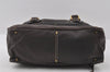 Authentic Chloe Paddington Vintage Leather Shoulder Hand Bag Purse Brown 5887I