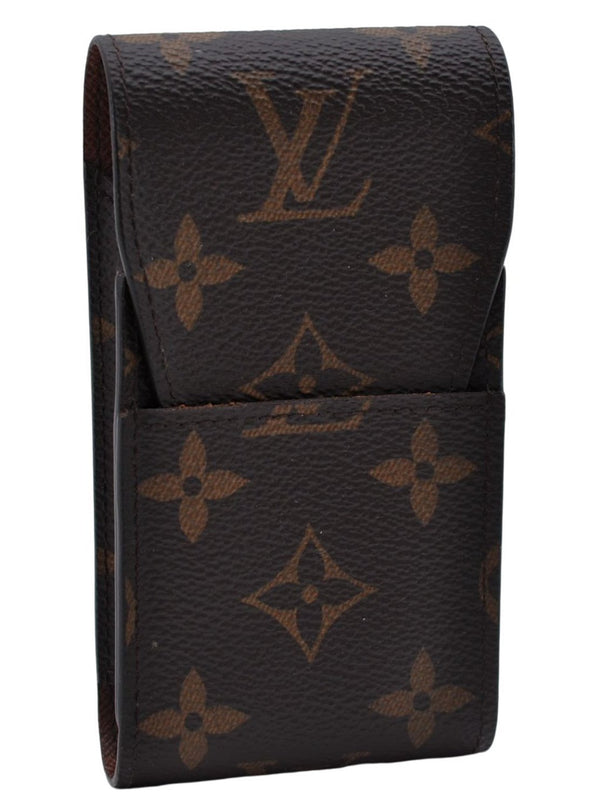 Authentic Louis Vuitton Monogram Etui Cigarette Case M63024 LV 5889D