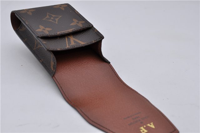 Authentic Louis Vuitton Monogram Etui Cigarette Case M63024 LV 5889D