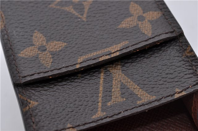 Authentic Louis Vuitton Monogram Etui Cigarette Case M63024 LV 5889D