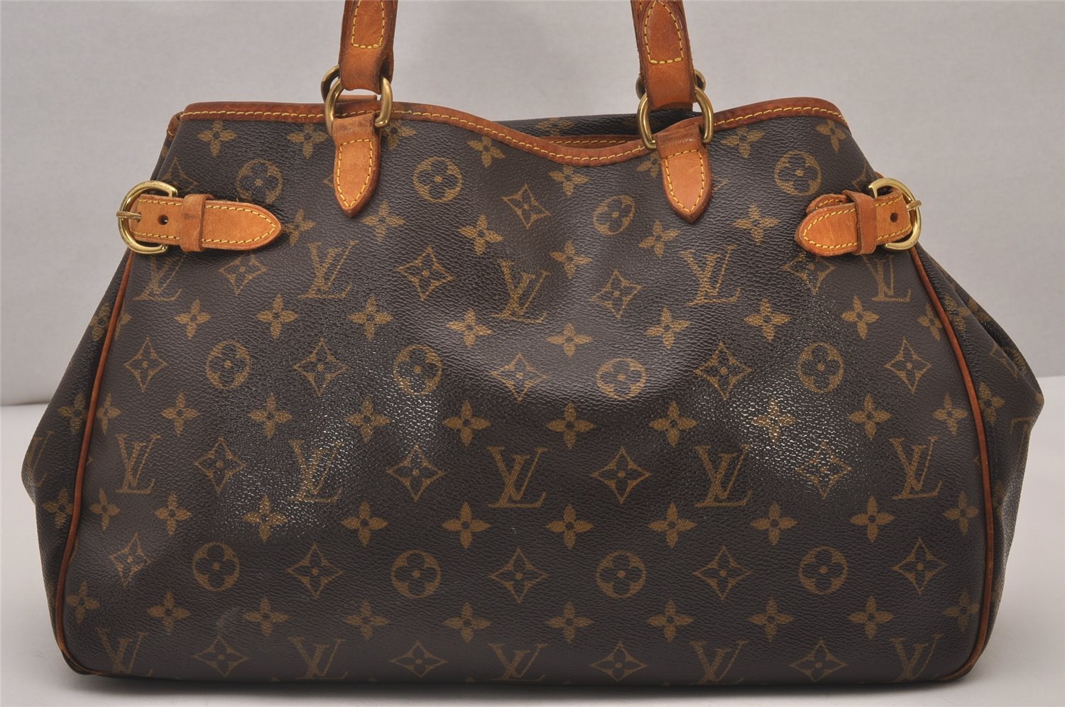 Authentic Louis Vuitton Monogram Batignolles Horizontal Tote Bag M51154 LV 5891I