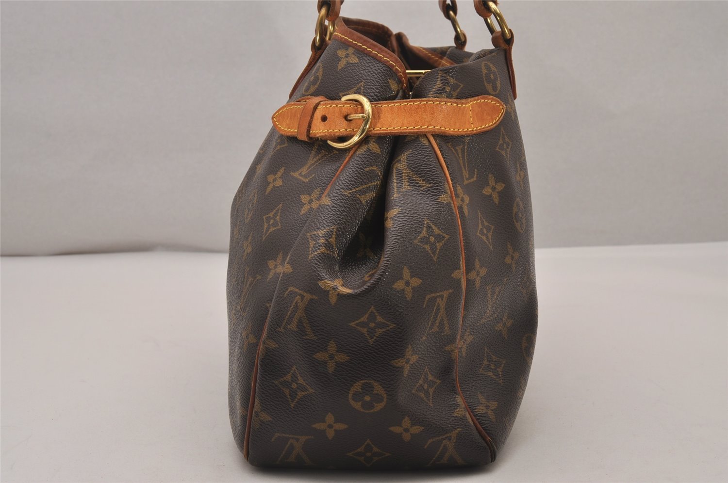 Authentic Louis Vuitton Monogram Batignolles Horizontal Tote Bag M51154 LV 5891I