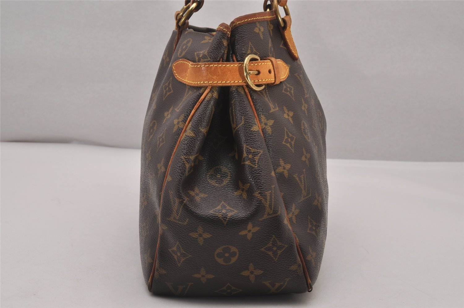 Authentic Louis Vuitton Monogram Batignolles Horizontal Tote Bag M51154 LV 5891I