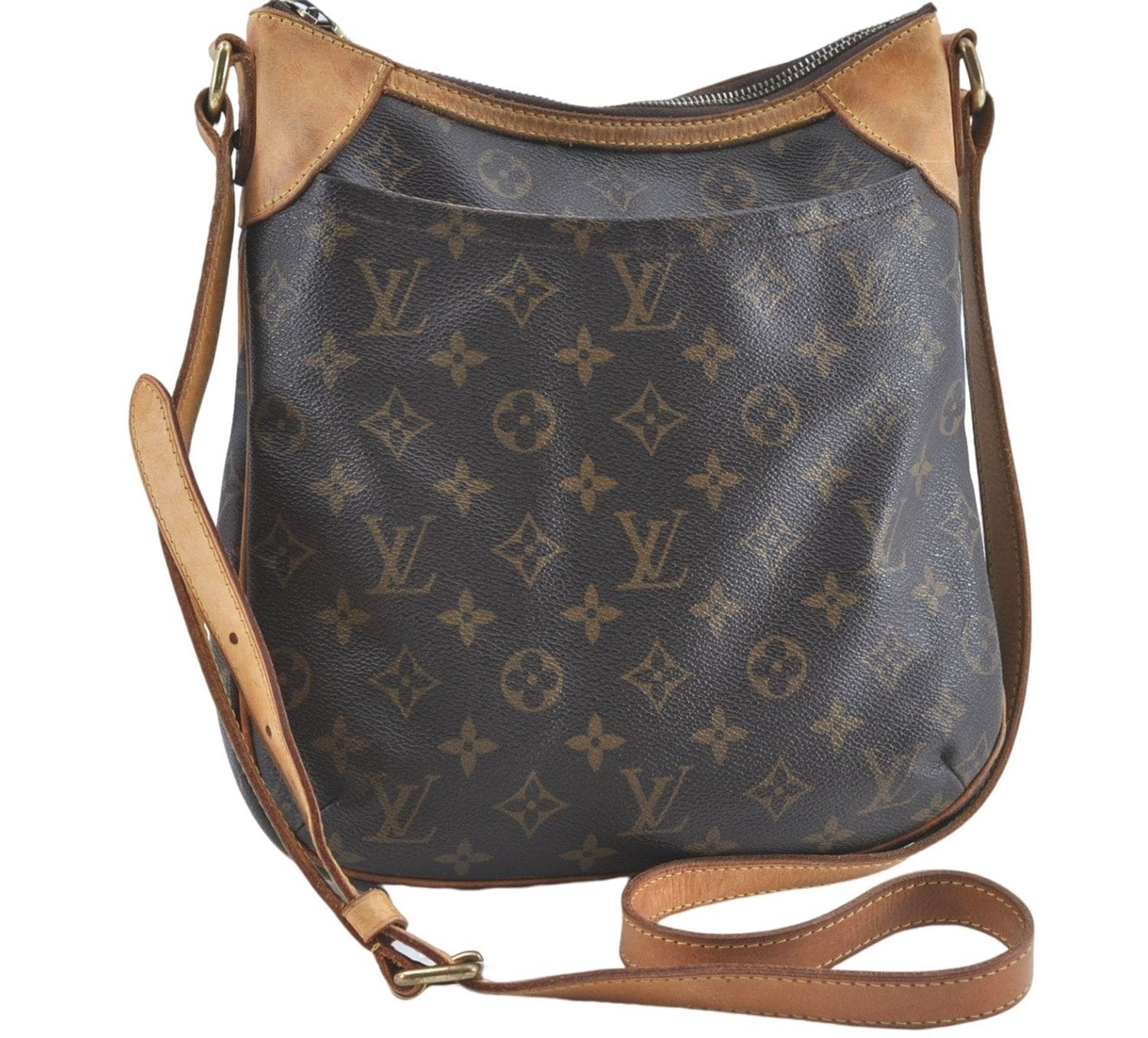 Auth Louis Vuitton Monogram Odeon PM Shoulder Cross Body Bag M56390 LV 5893A