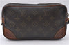 Auth LOUIS VUITTON Monogram Marly Dragonne PM Clutch Hand Bag M51827 LV 5893C