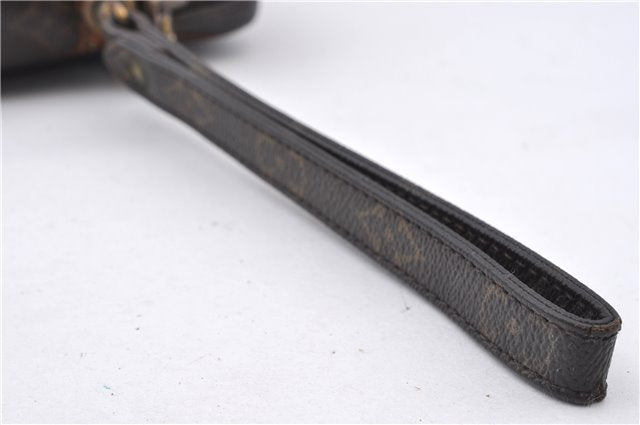 Auth LOUIS VUITTON Monogram Marly Dragonne PM Clutch Hand Bag M51827 LV 5893C